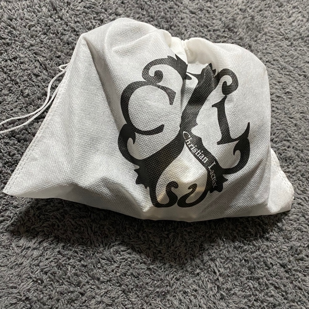 Black Christian Lacroix Cross Body
